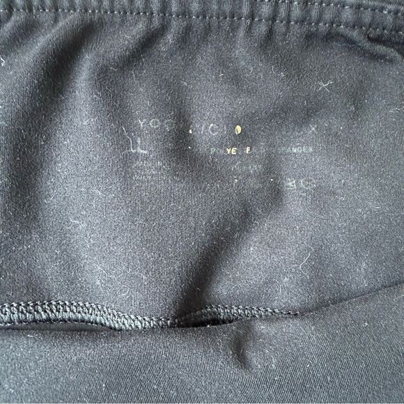 Yogalicious Lux Women’s 4” Black Biker Shorts, Buttery Soft Stretch Large - Picture 3 of 7